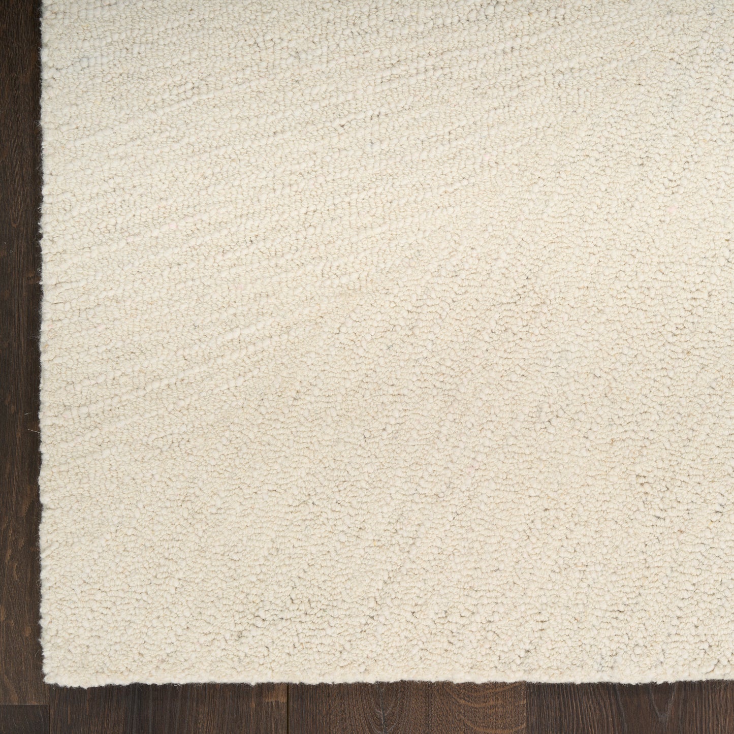 DKNY Pure Angles 5'3" x 7'3" Ivory Modern Indoor Rug