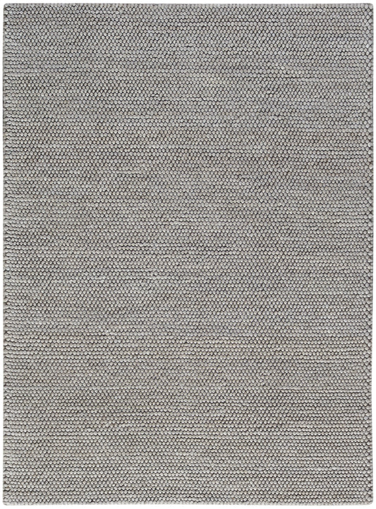 DKNY Pure Knots 5'3" x 7'3" Grey Modern Indoor Rug
