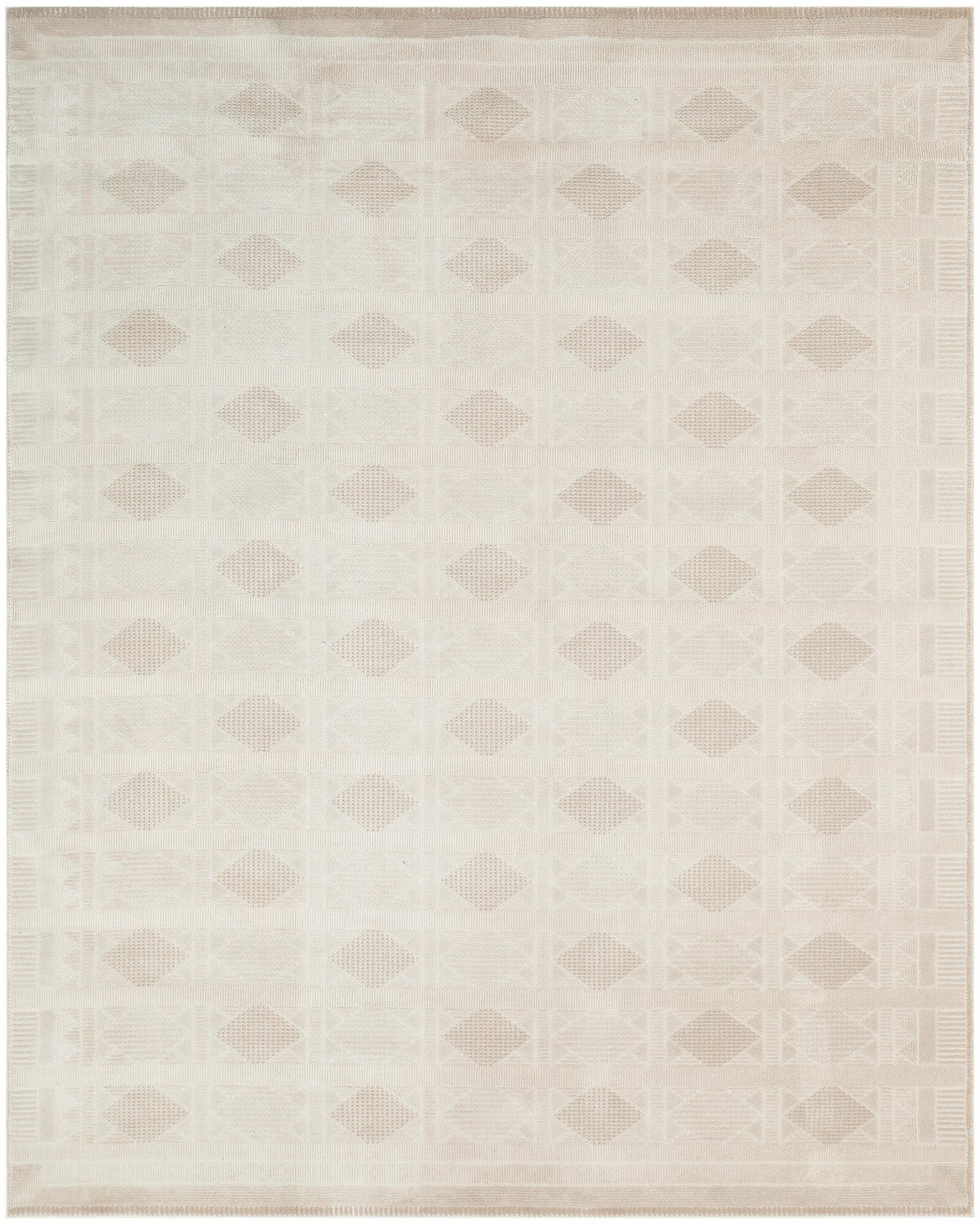 Nourison Nordic 8' x 10' Ivory Beige Modern Indoor Rug