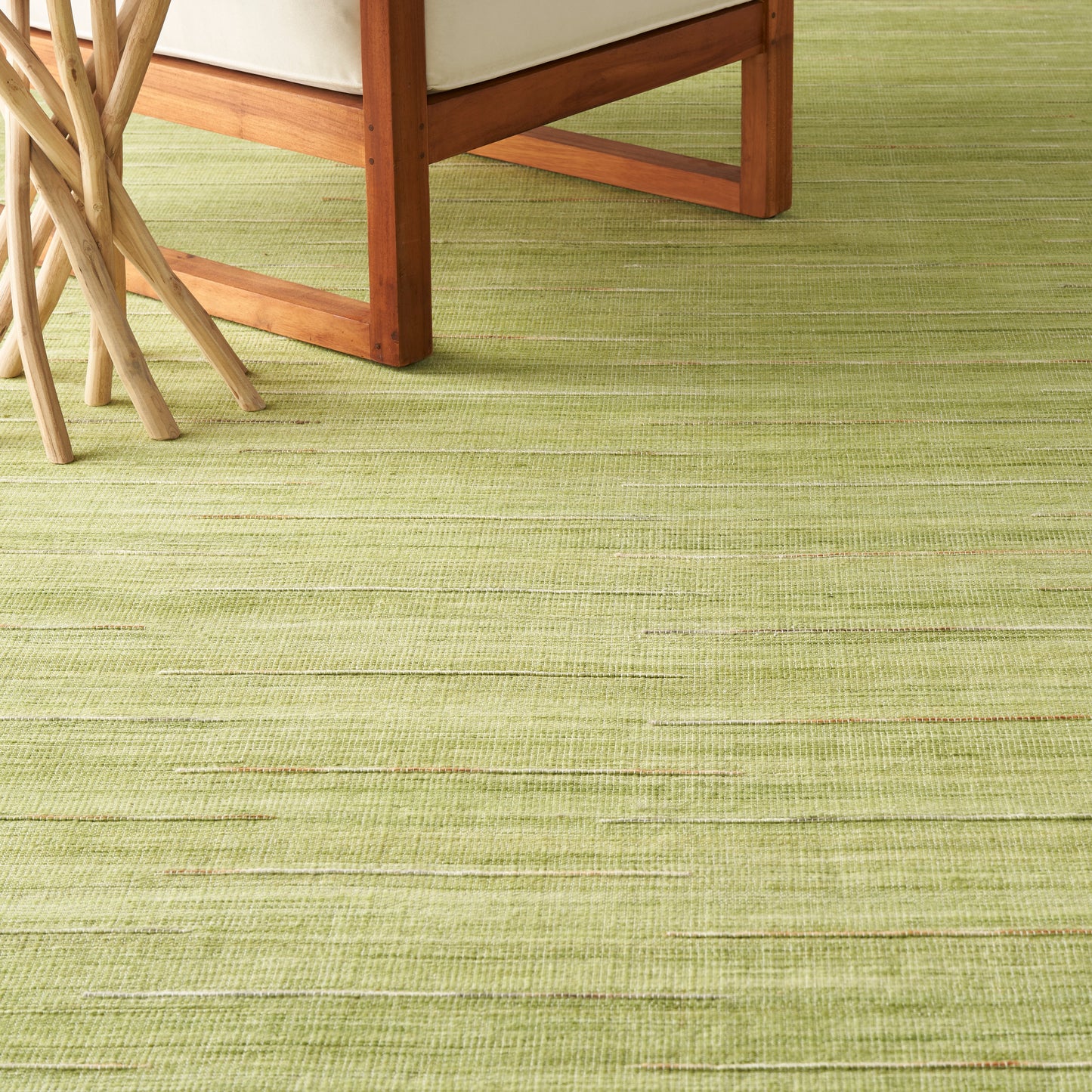 Nourison Interweave 8' x 10' Green Modern Indoor Rug
