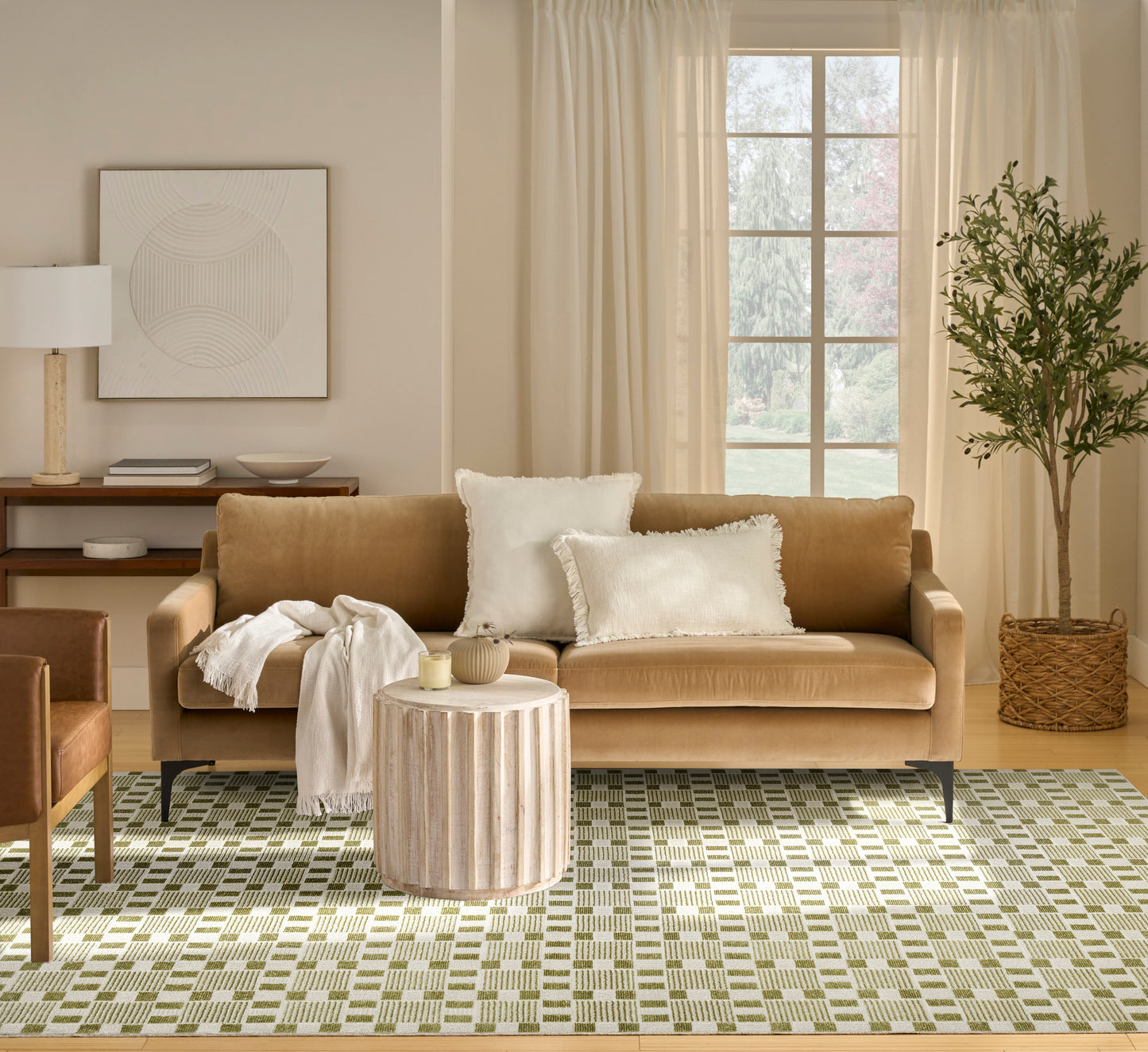 Nourison Nordic 8' x 10' Green Modern Indoor Rug