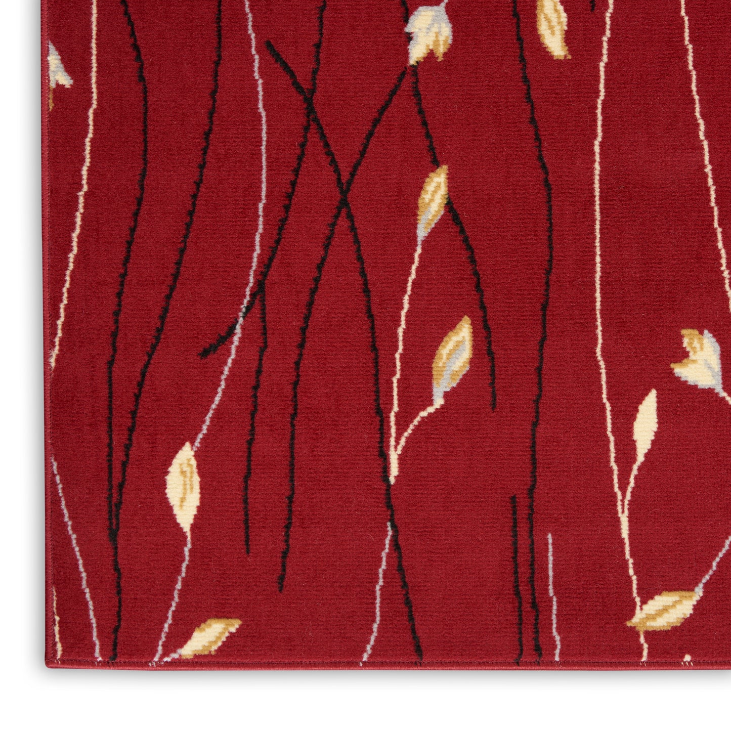 Nourison Grafix 7' x 10' Red Contemporary Indoor Rug