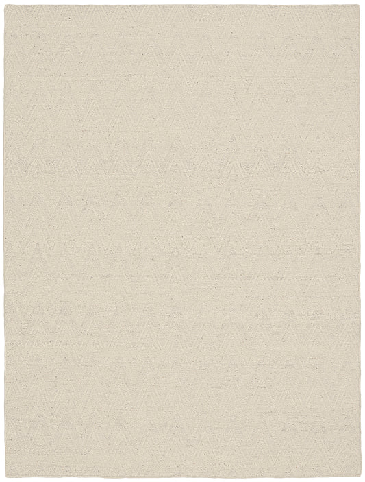 DKNY Pure Purl 7'9" x 9'9" Ivory Modern Indoor Rug