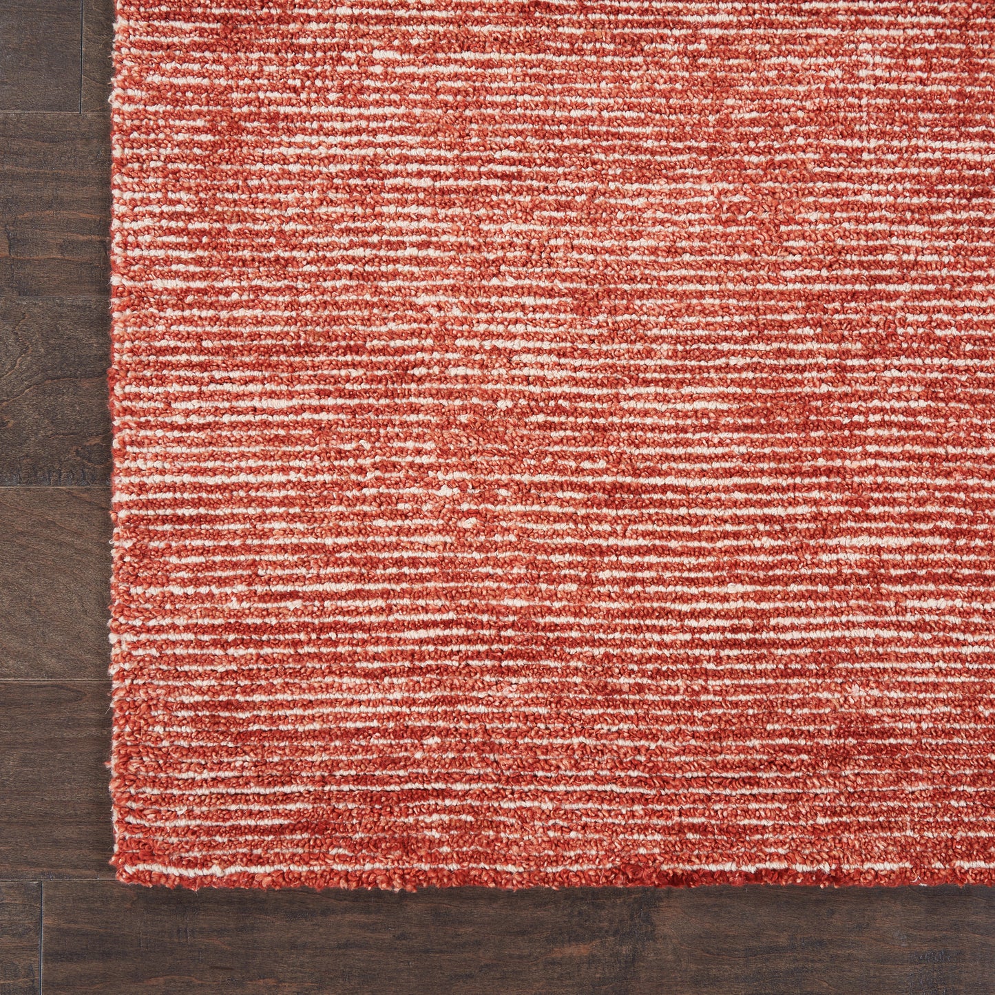 Nourison Weston 2'3" x 7'6" Brick Modern Indoor Rug