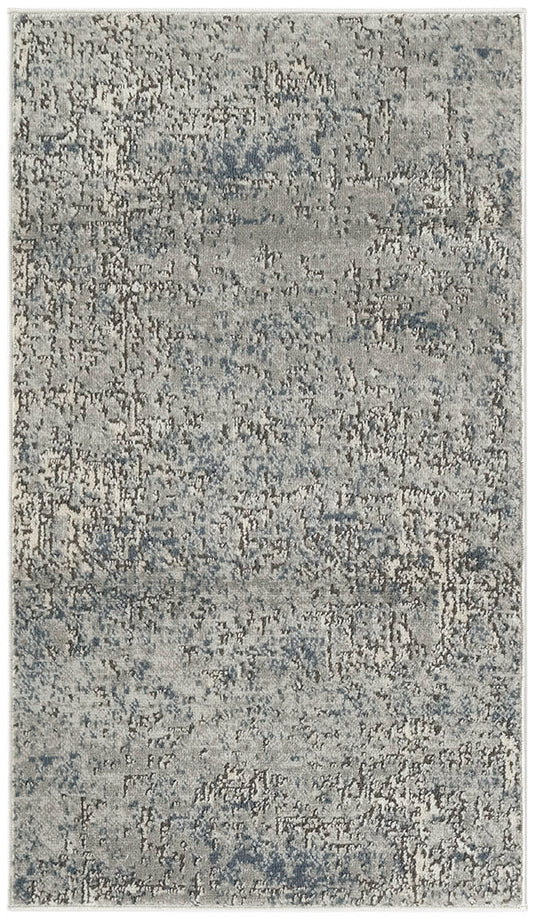 Nourison Quarry 2'2" x 3'9" Dark Grey Modern Indoor Rug
