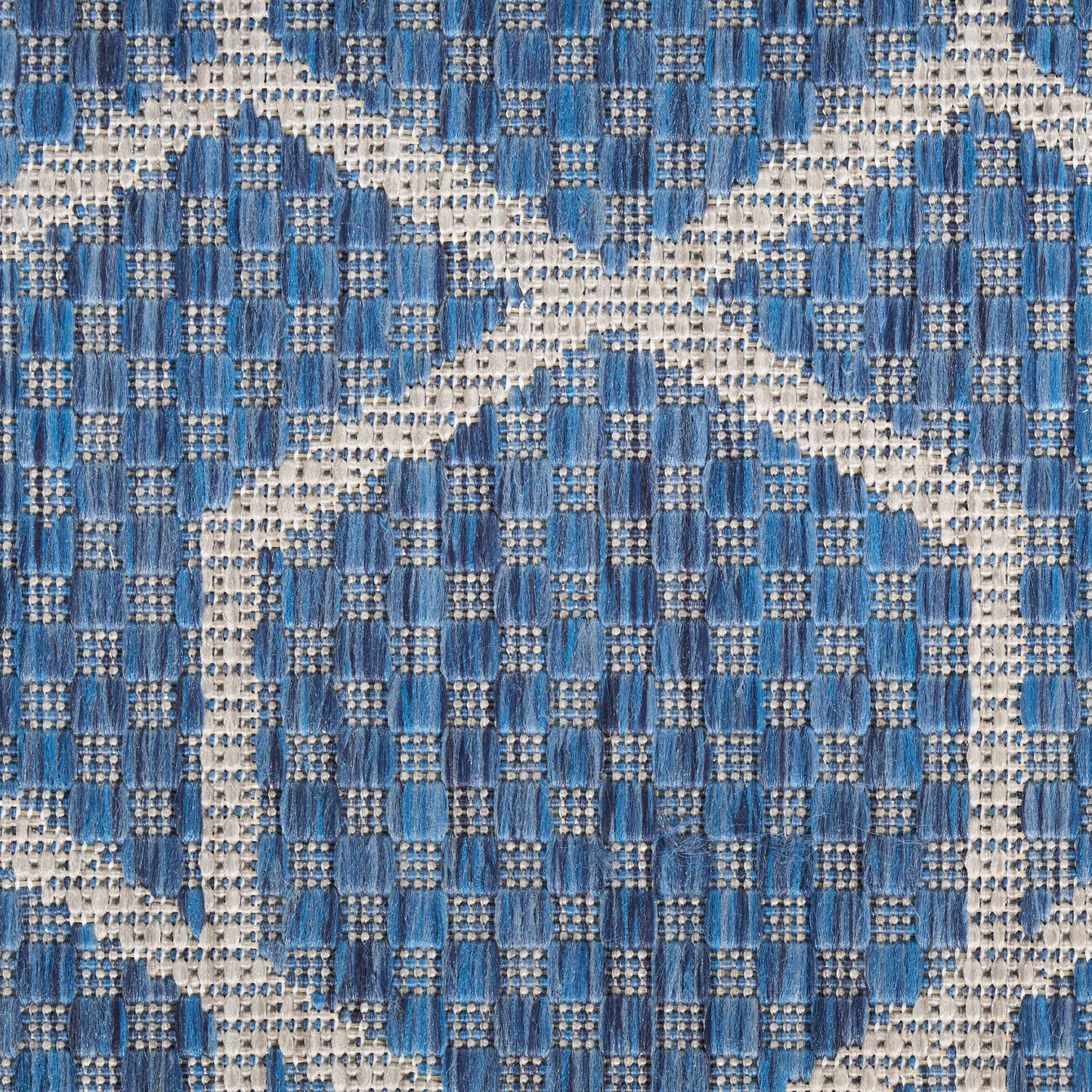 Nourison Horizon Indoor/Outdoor 9' x 12' Denim Modern Rug