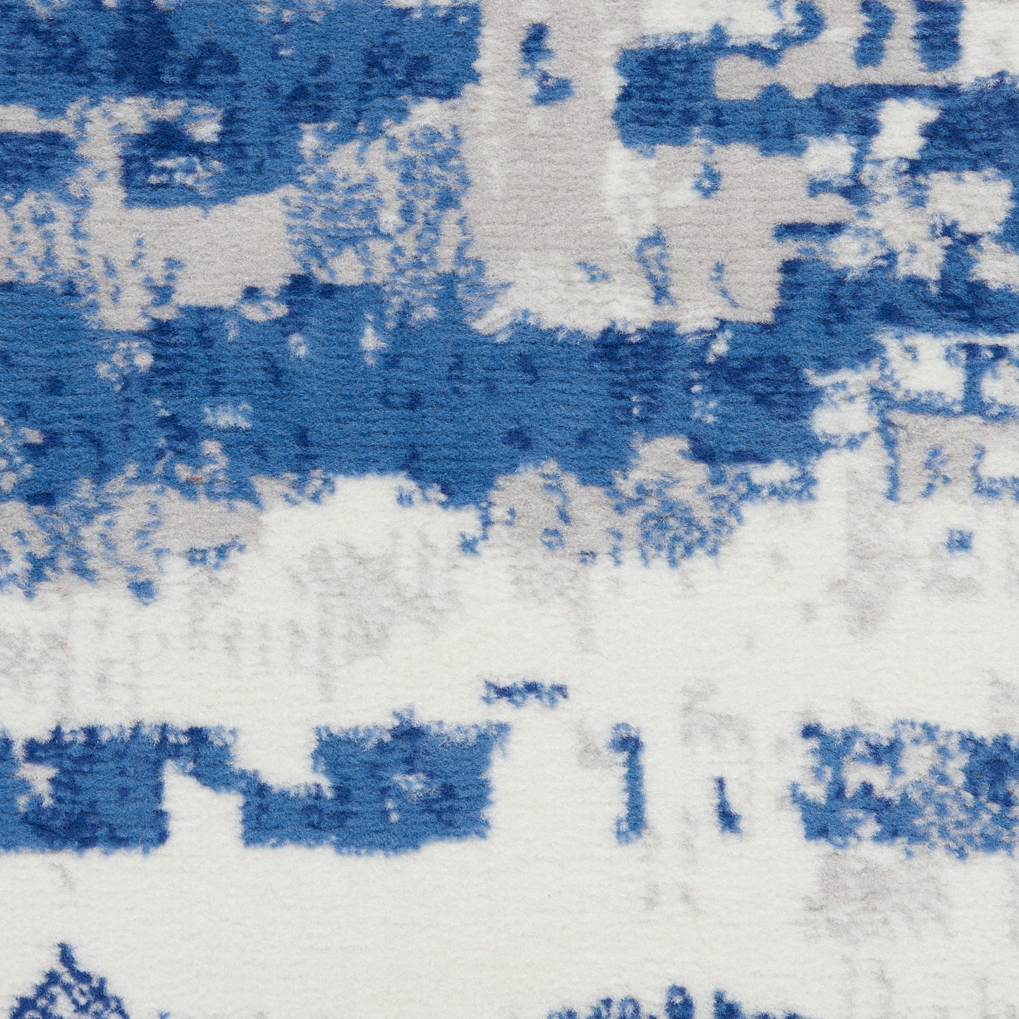Nourison Whimsicle 5' x 7' Ivory Navy Modern Indoor Rug