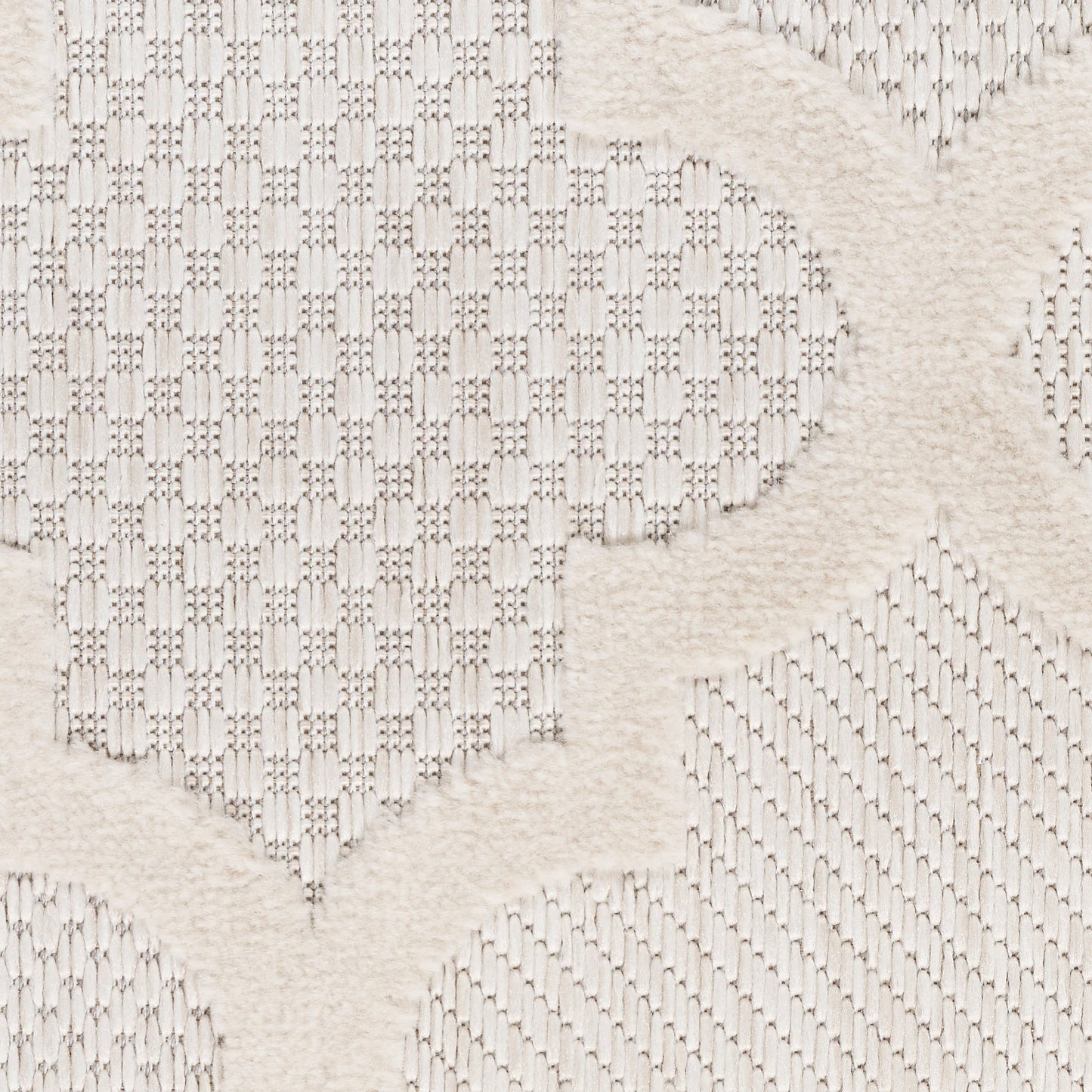 Nourison Easy Care 9' x 12' Ivory White Modern Rug