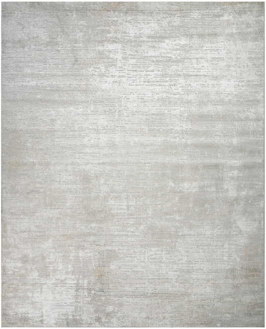 Nourison Dekor 7'10" x 9'10" Grey Modern Indoor Rug