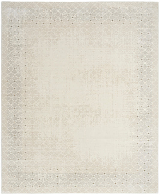 DKNY Grand Street 7'10" x 9'10" Ivory Modern Indoor Rug