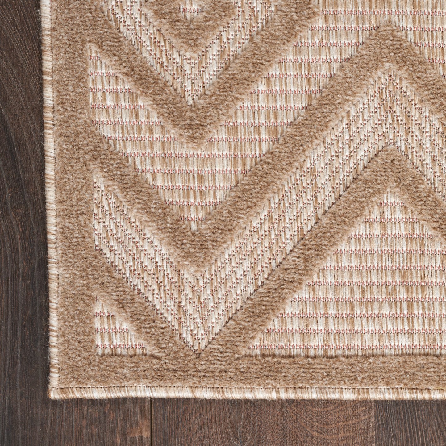 Nourison Versatile 9' x 12' Natural Beige Modern Rug