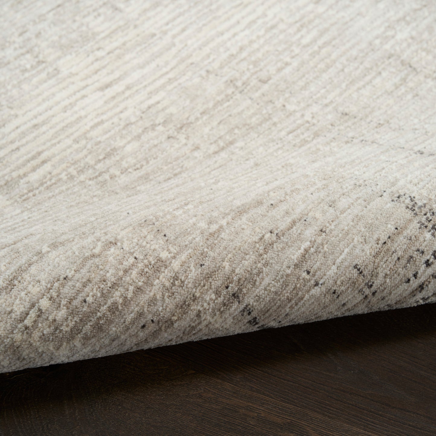 Calvin Klein CK079 Notes 5'3" x 7'3" Ivory Charcoal Modern Indoor Rug