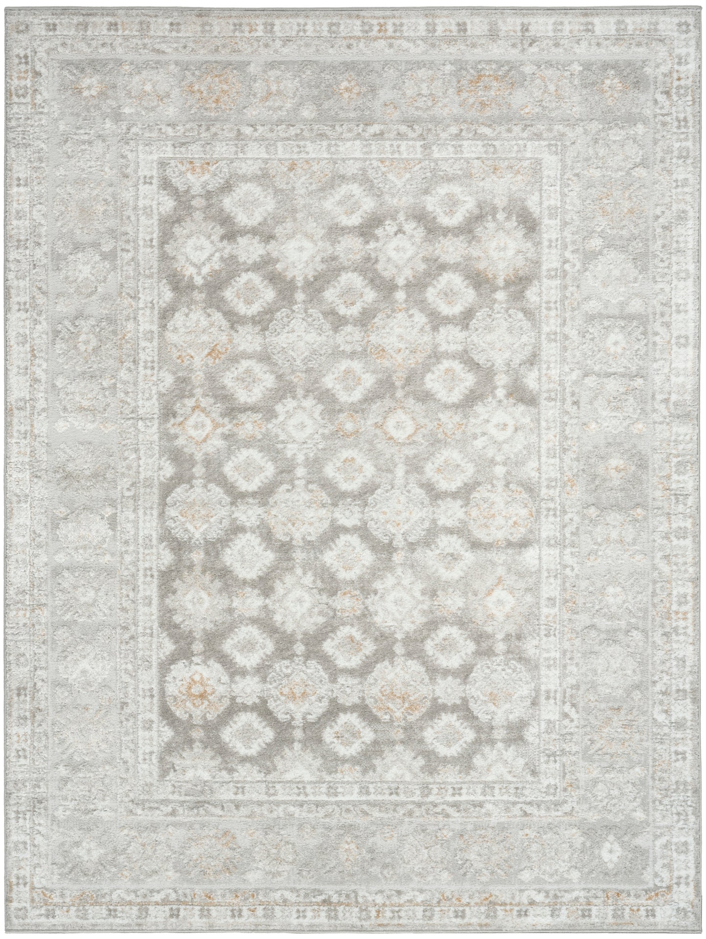 Nourison Dekor 5'3" x 7' Grey Vintage Indoor Rug