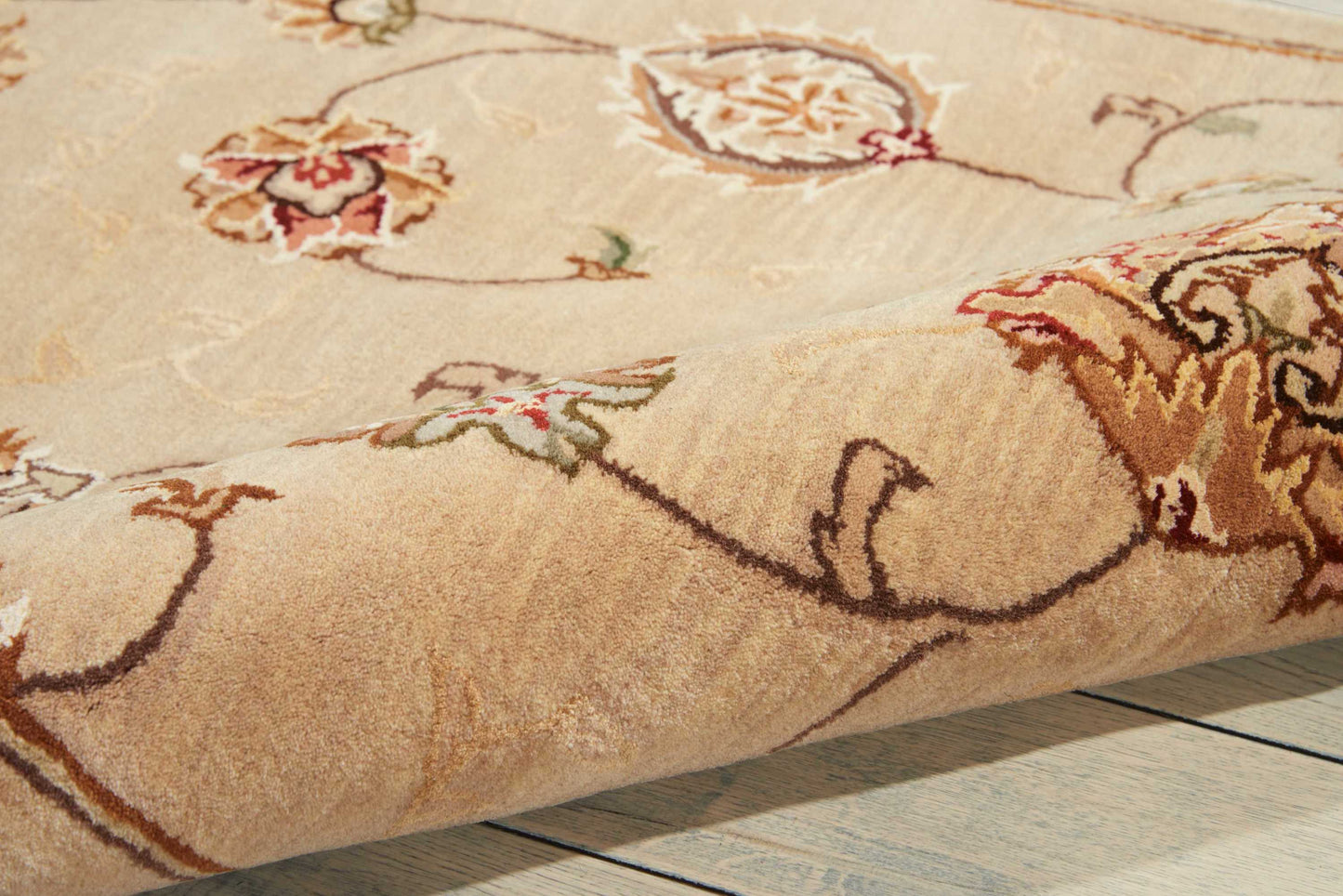 Nourison Nourison 2000 2'3" x 8' Beige Traditional Indoor Rug