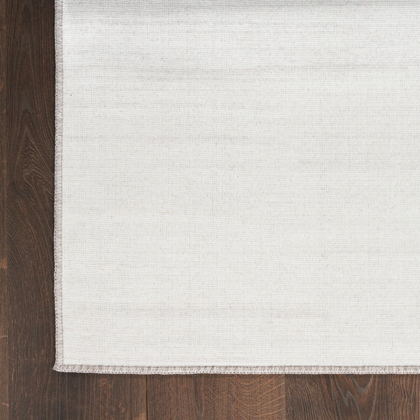 Nourison Washable Essentials 6' x 9' Ivory Grey Modern Indoor Rug
