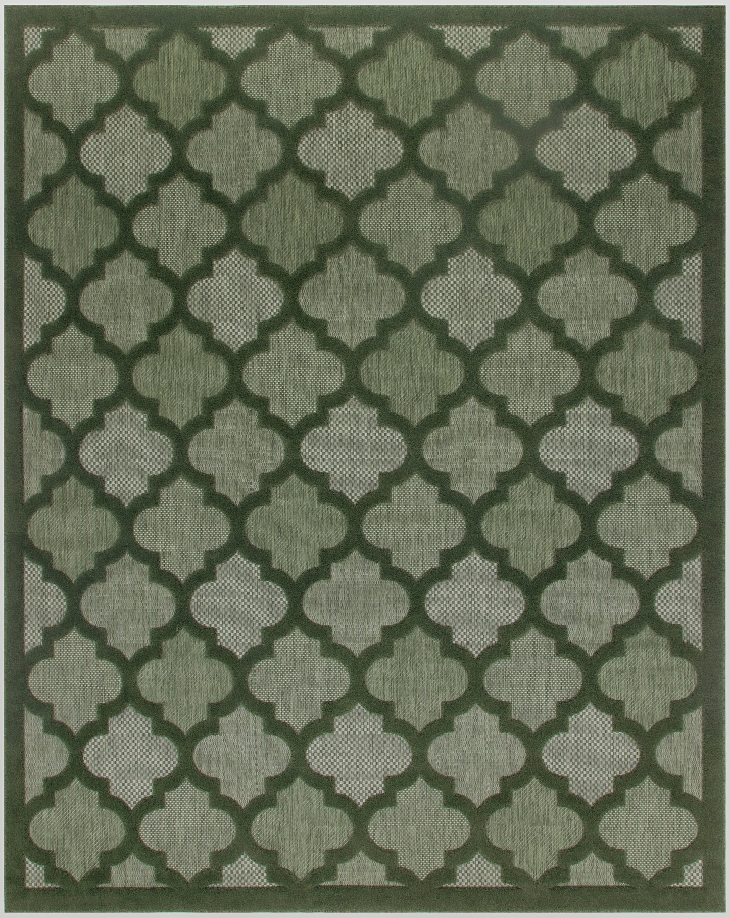 Nourison Easy Care 10' x 14' Green Modern Rug