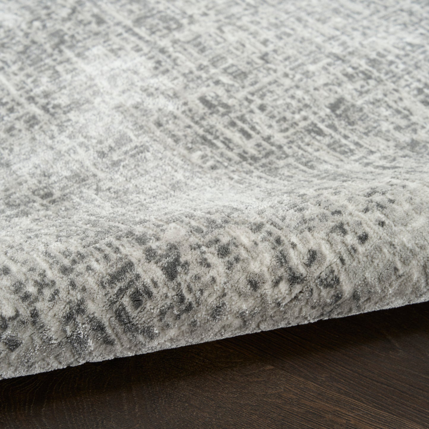 DKNY Grand Street 2'2" x 10' Light Grey Modern Indoor Rug
