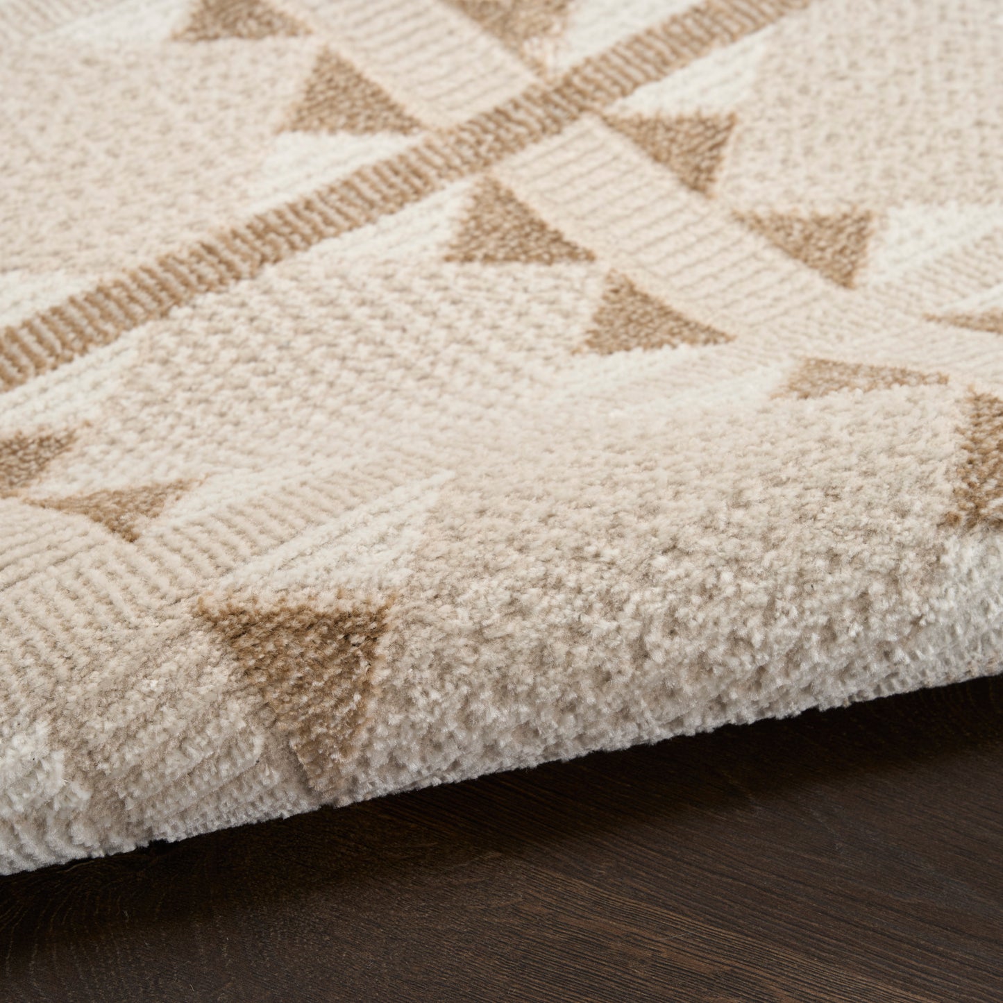 Nourison Nordic 8' x 10' Taupe Modern Indoor Rug
