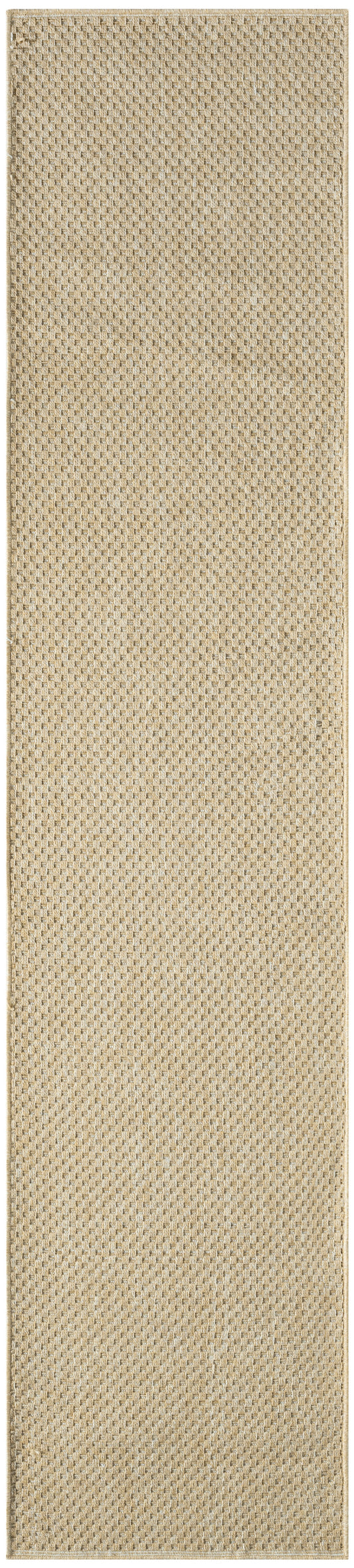 Nourison Tulum 2'2" x 10' Taupe Outdoor Rug
