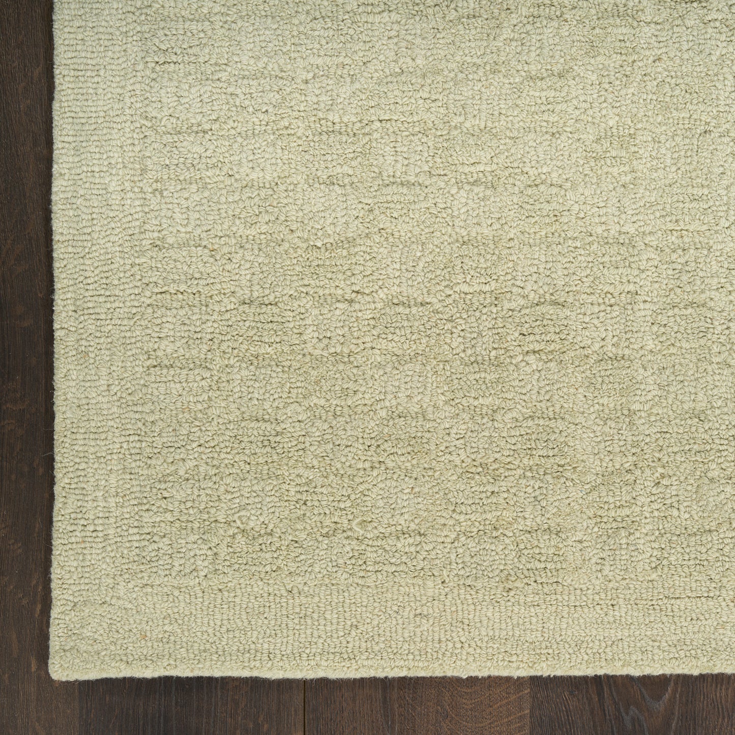 DKNY Pure Grids 3'9" x 5'9" Light Green Contemporary Indoor Rug