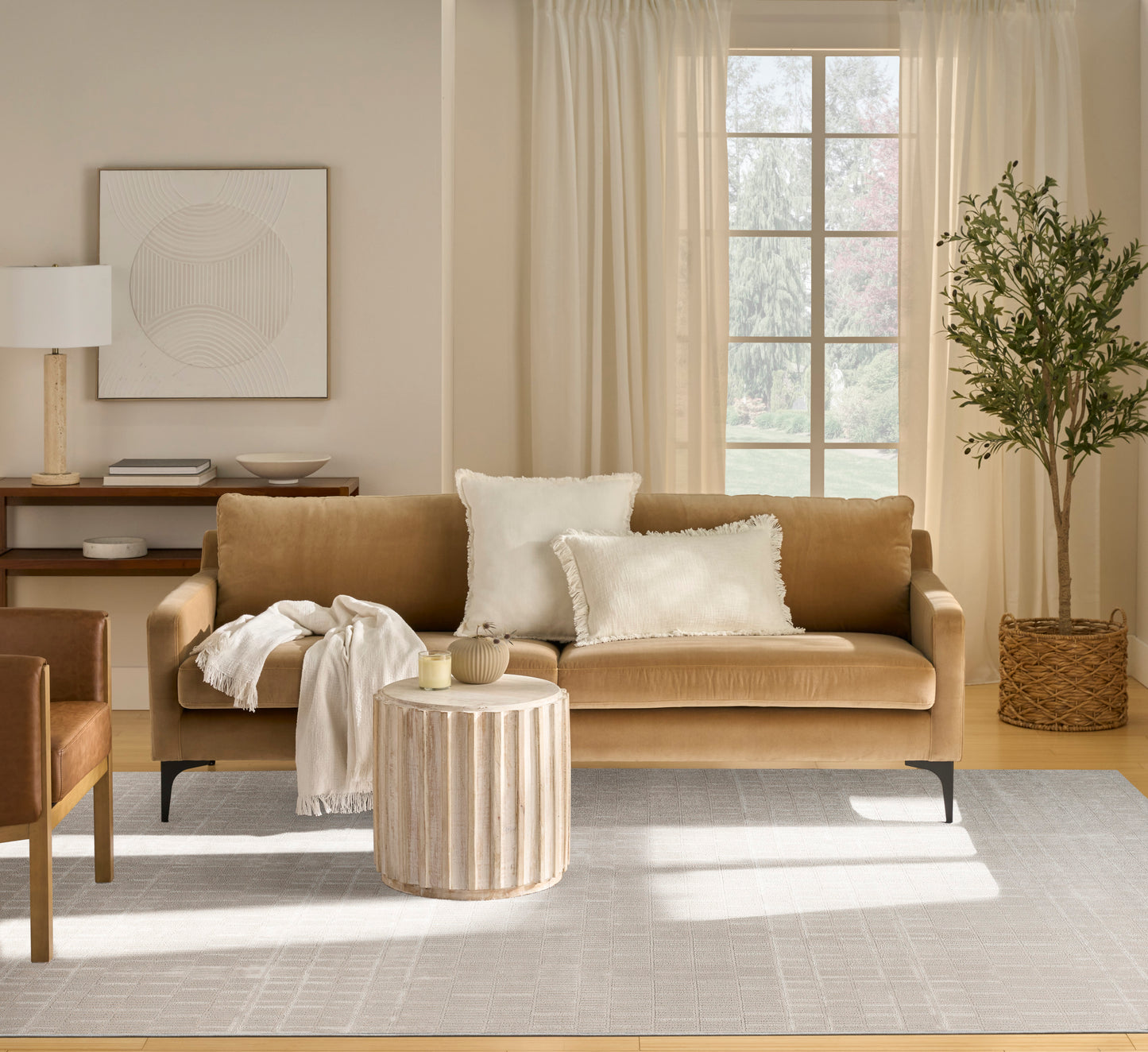 Nourison Nordic 8' x 10' Ivory Modern Indoor Rug