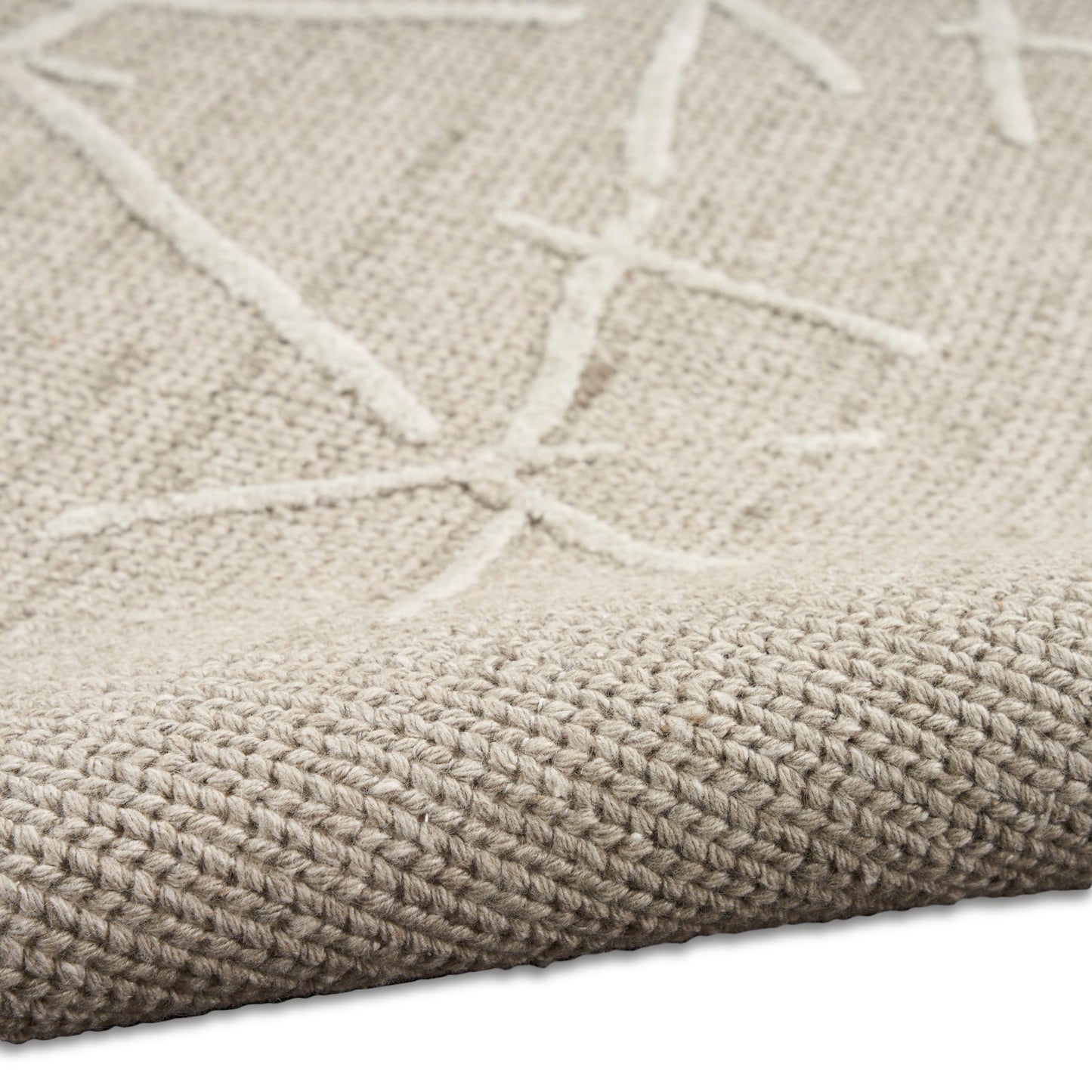Calvin Klein CK044 Wander 9'9" x 13'9" Taupe Modern Indoor Rug