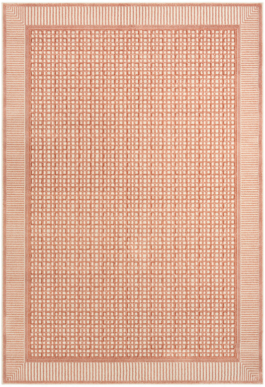 Nourison Nordic 5' x 7' Brick Ivory Modern Indoor Rug