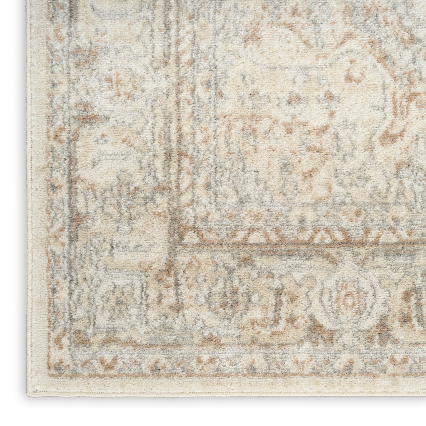 Nourison Quarry 2'2" x 7'6 Beige Vintage Indoor Rug