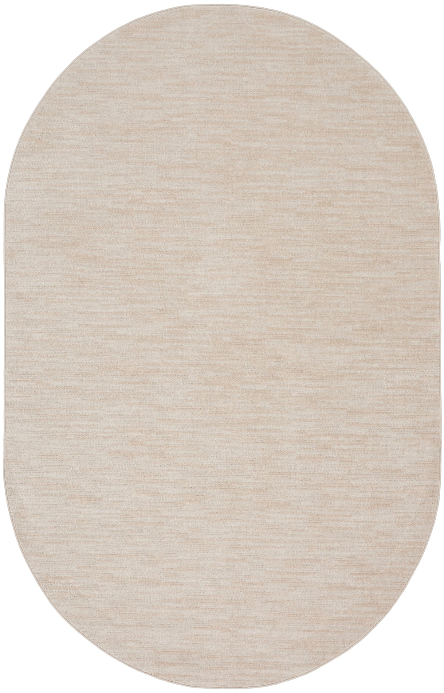 Nourison Nourison Essentials 6' x 9' Oval Ivory Beige Outdoor Rug
