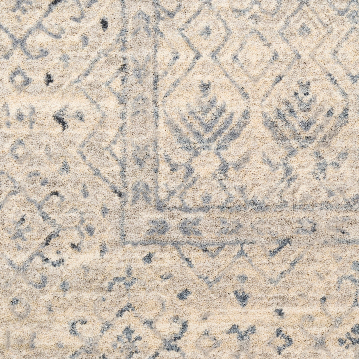 Nourison Sultana 9' x 12' Ivory Blue Vintage Indoor Rug