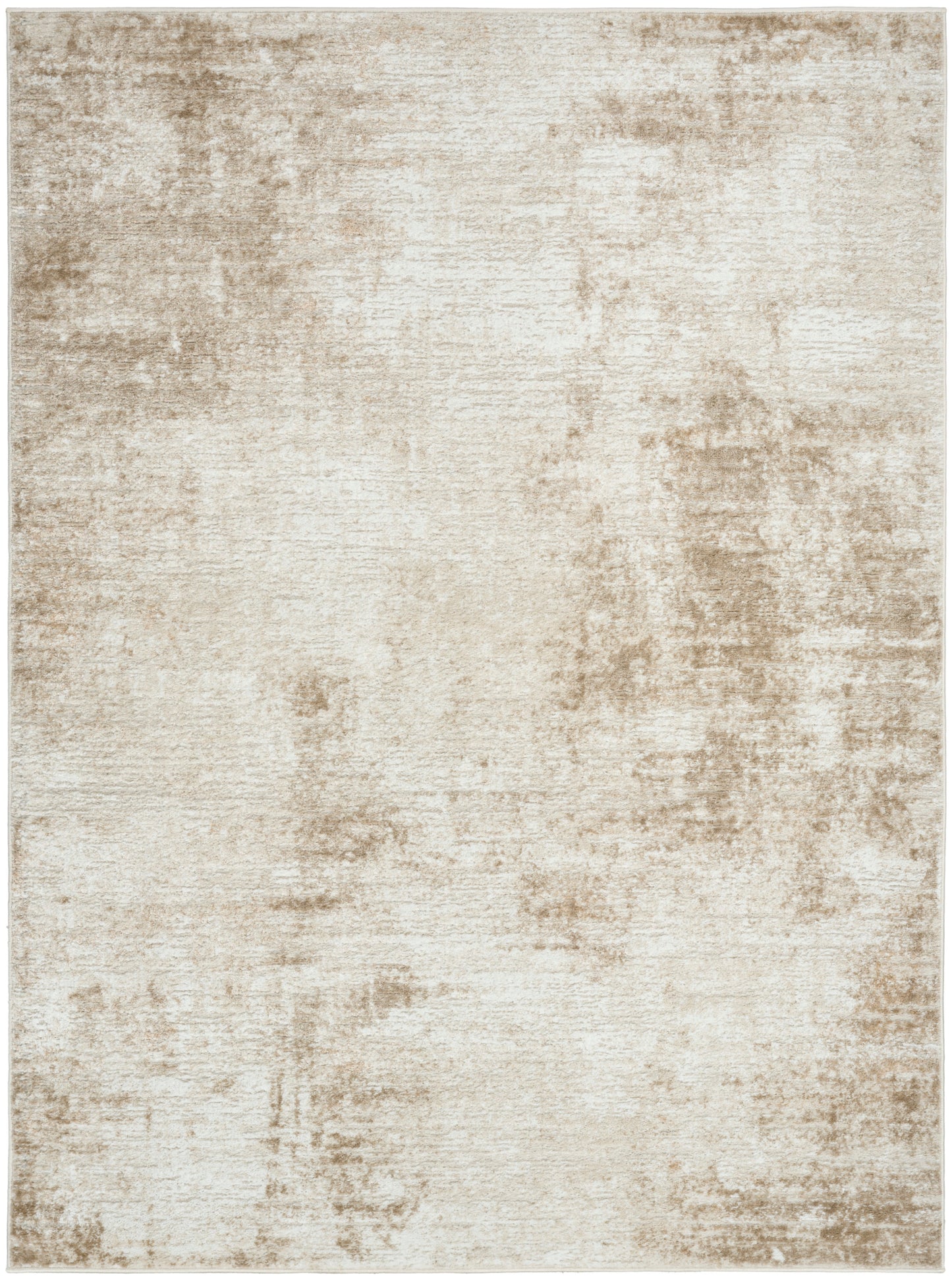 Nourison Dekor 4' x 6' Ivory Taupe Modern Indoor Rug