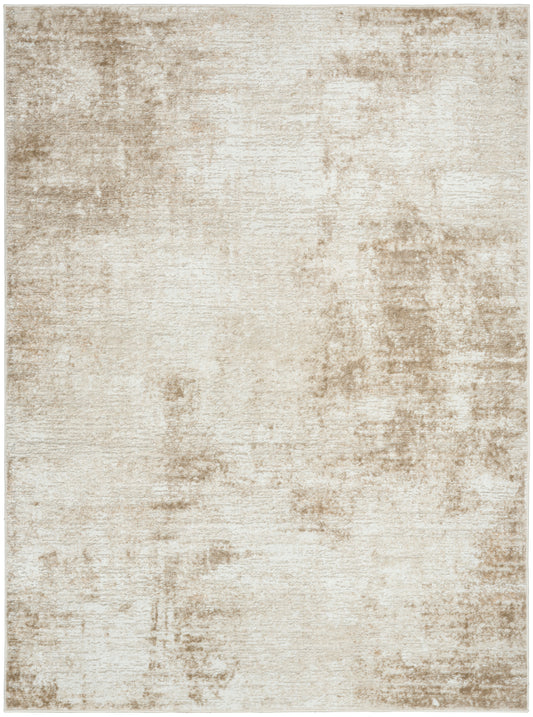 Nourison Dekor 4' x 6' Ivory Taupe Modern Indoor Rug