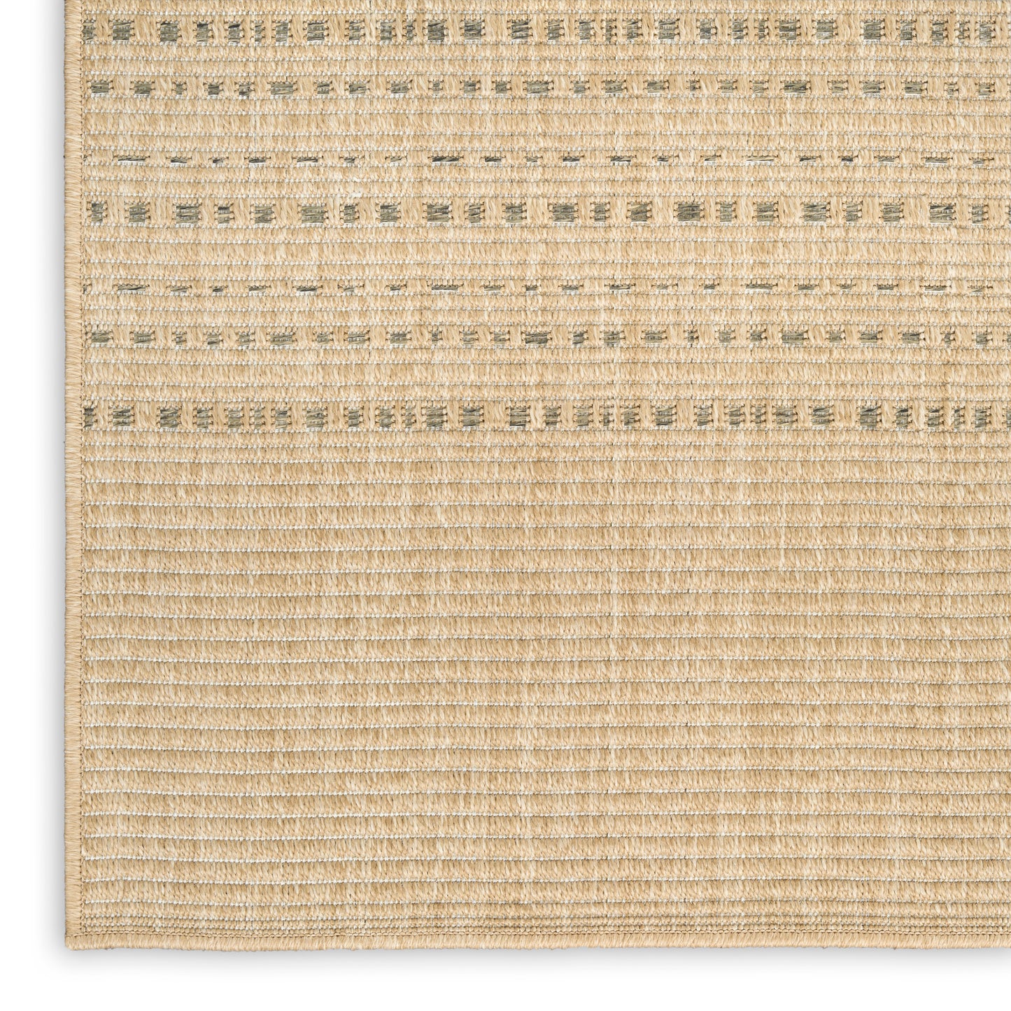 Nourison Tulum 2' x 6' Taupe Outdoor Rug