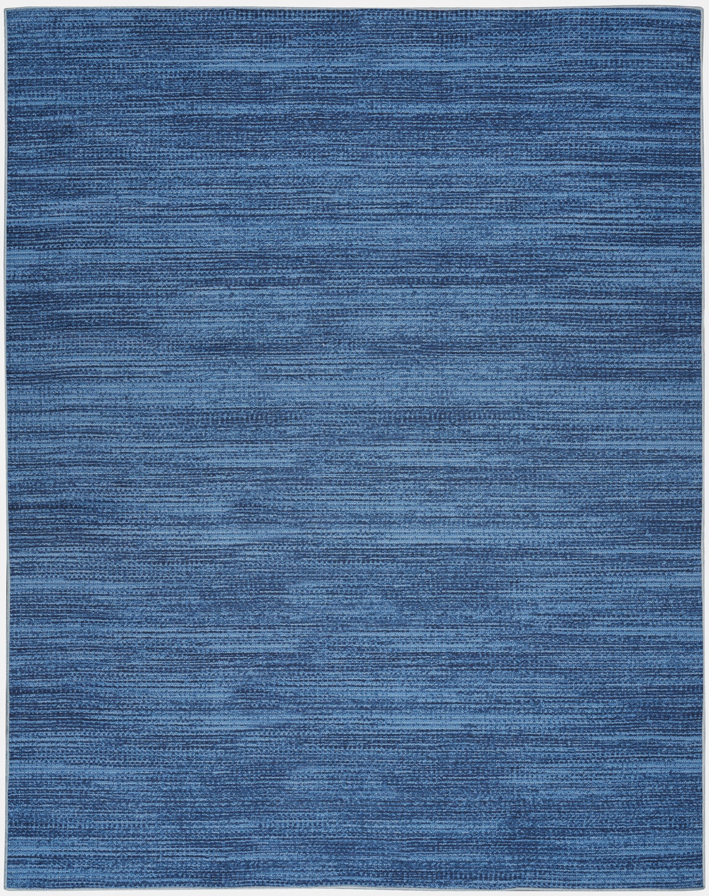 Nourison Nourison Washables 9'2" x 12' Blue Modern Indoor Rug