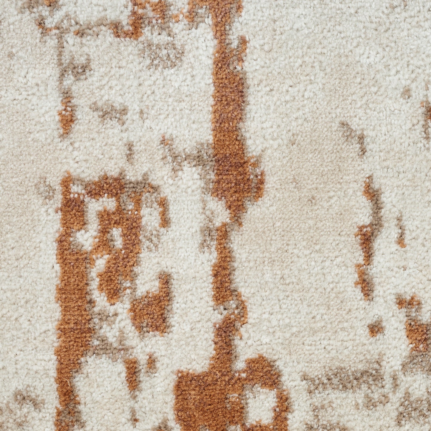 Nourison Quarry 6' x 9' Ivory Rust Modern Indoor Rug