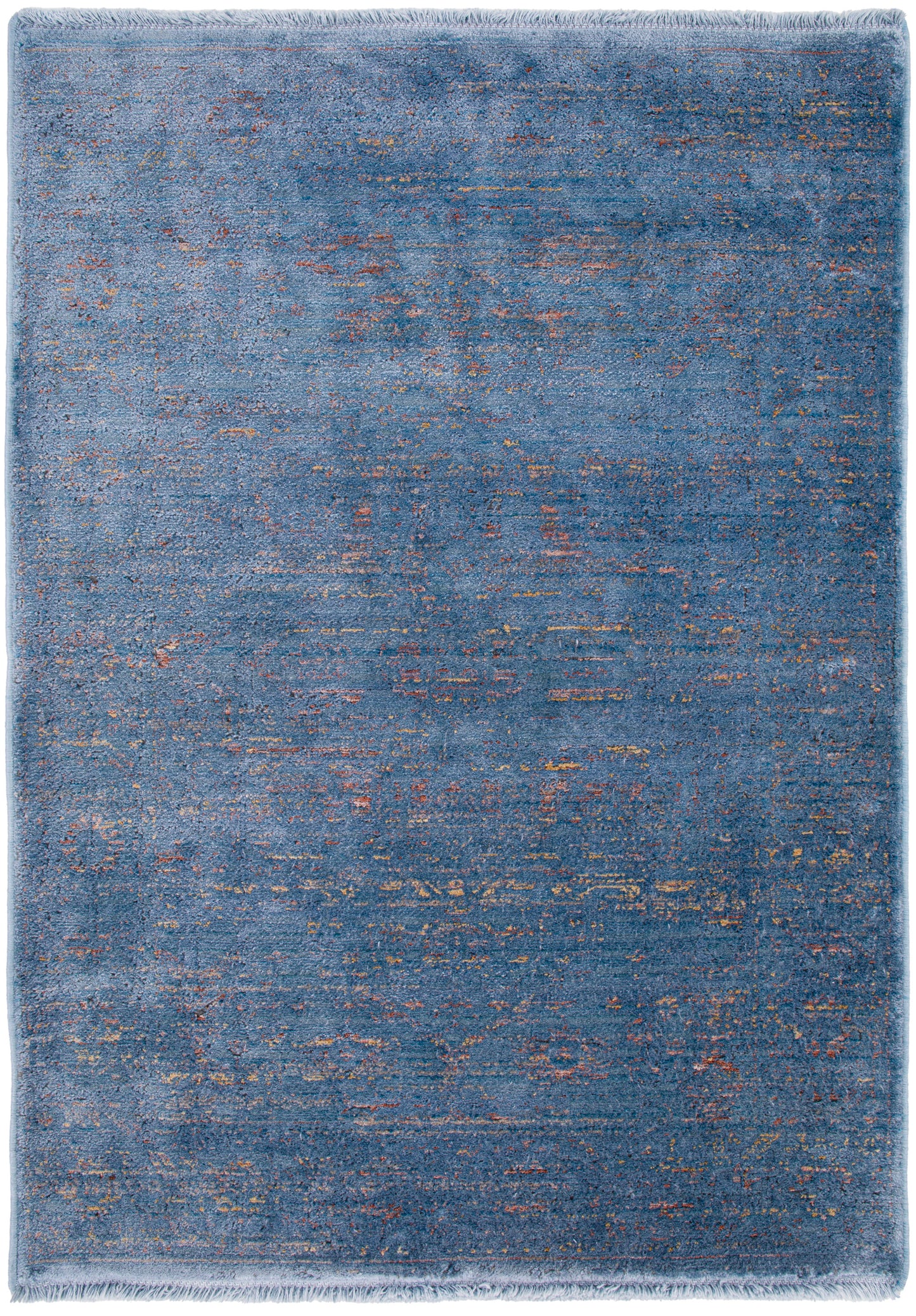 Nourison Luxurious 2' x 3' Blue Vintage Indoor Rug