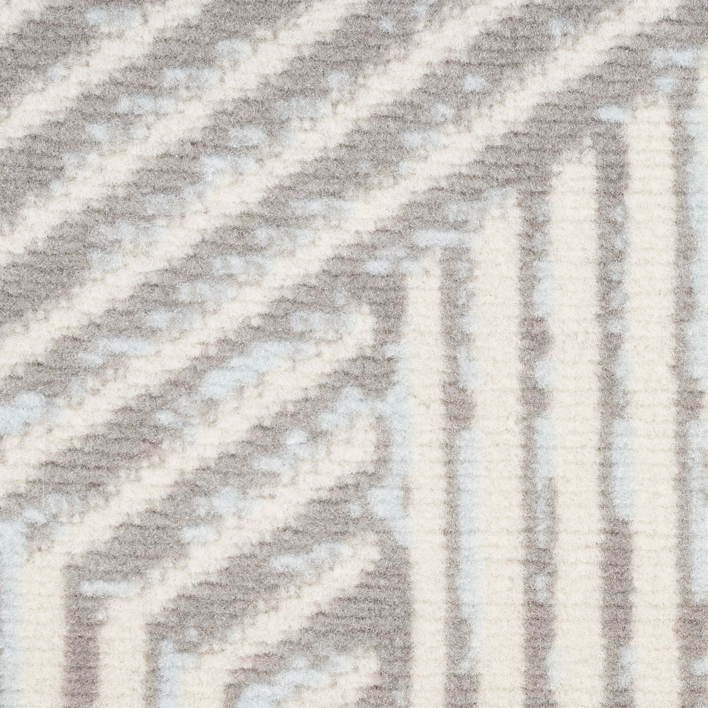 Nourison Grafix 2'3" x 7'6" Grey Modern Indoor Rug