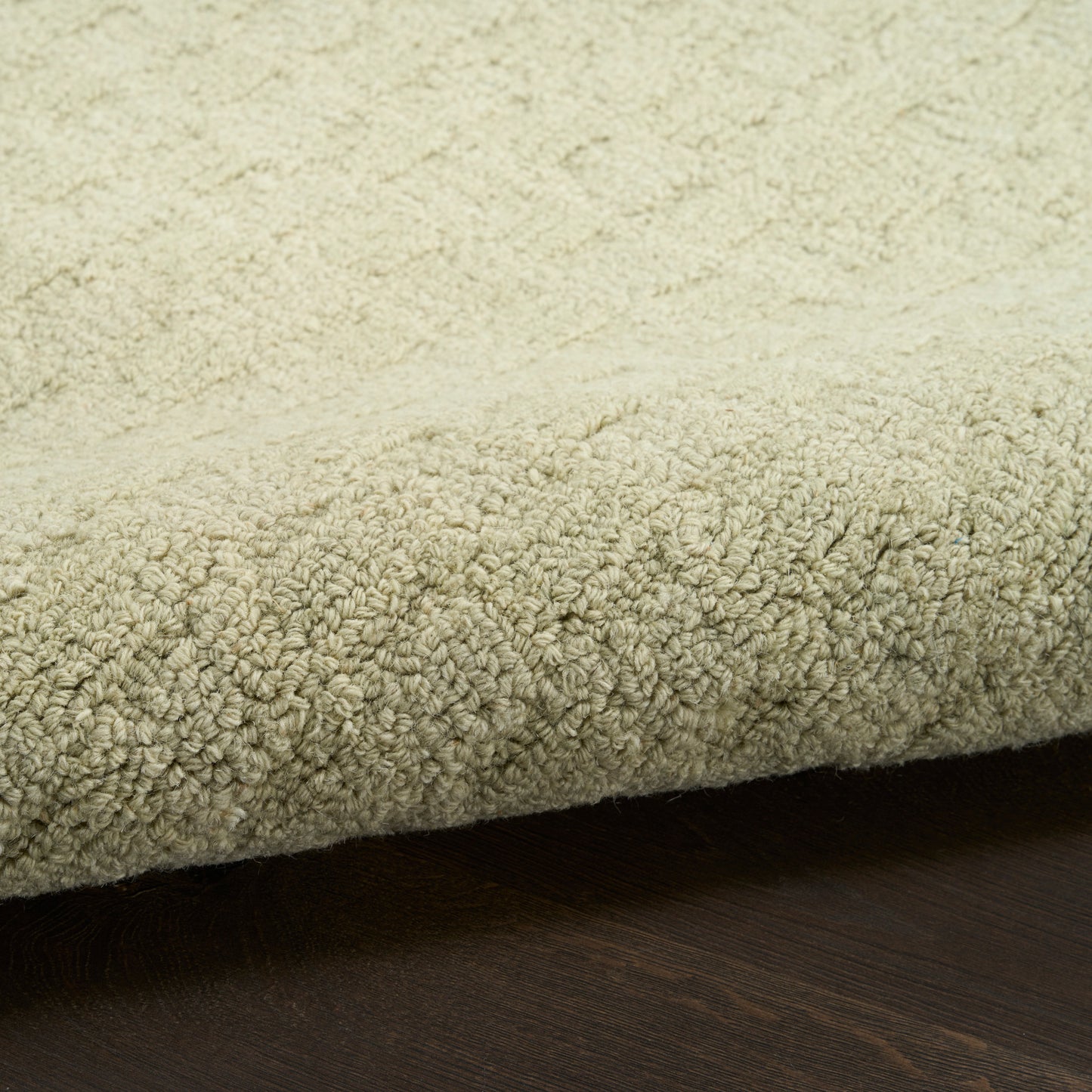 DKNY Pure Grids 3'9" x 5'9" Light Green Contemporary Indoor Rug