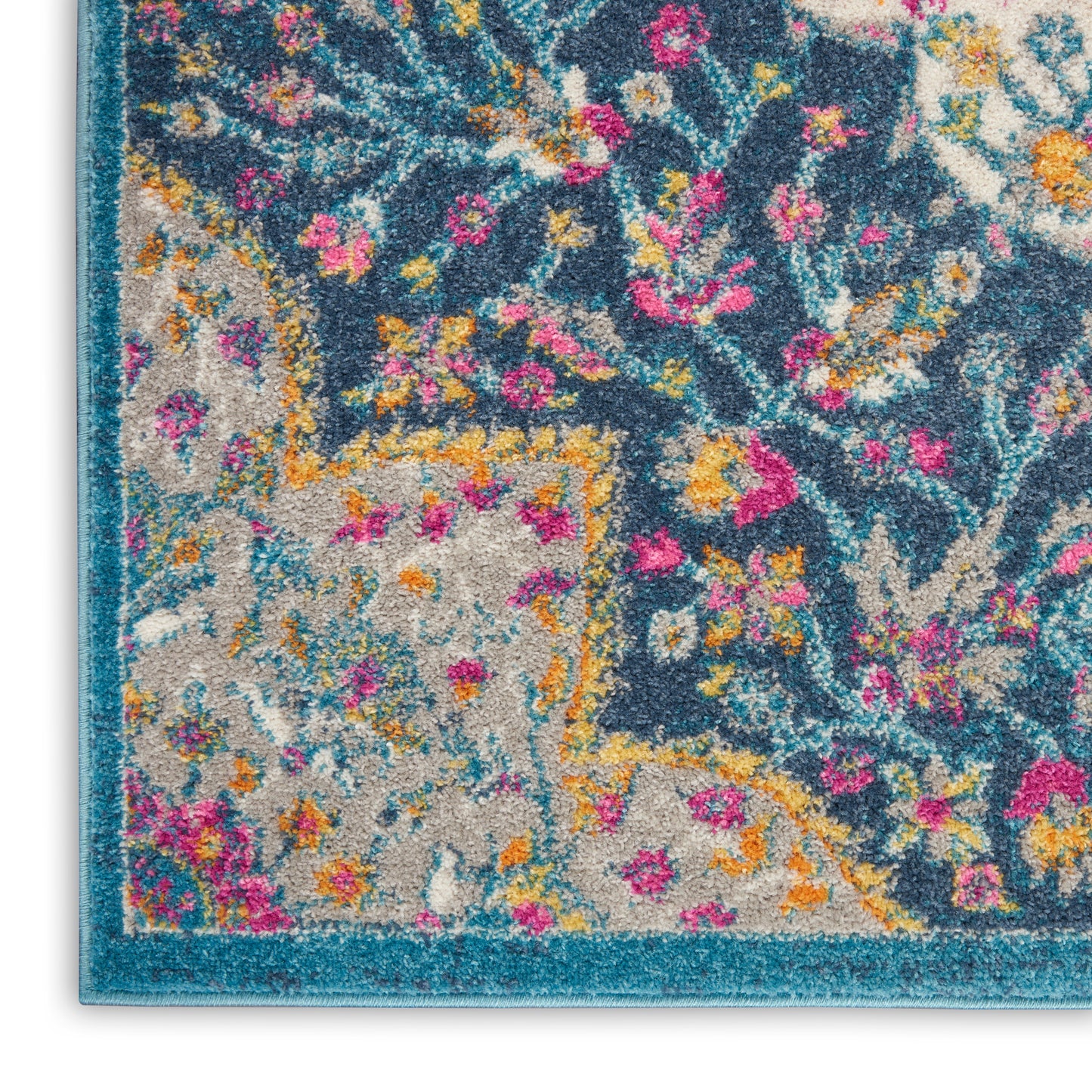 Nourison Passion 2'2" x 7'6" Multicolor Farmhouse Indoor Rug