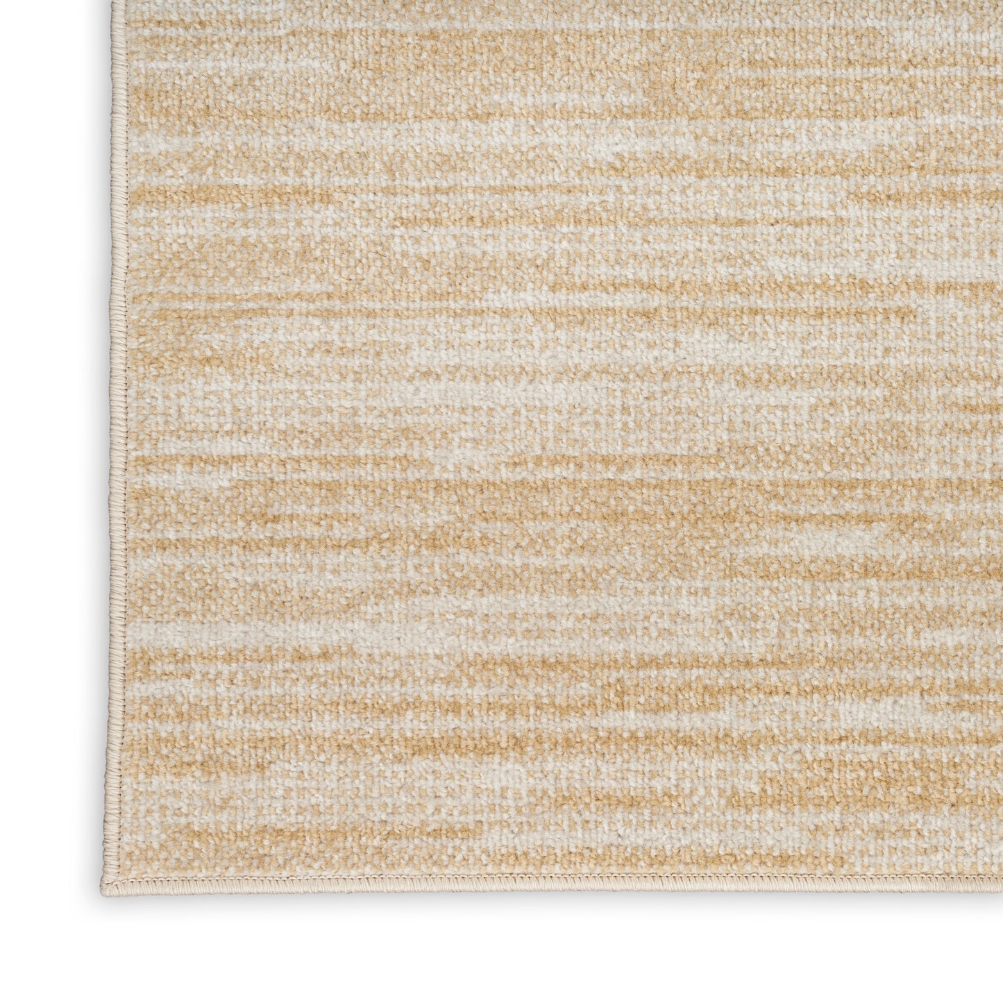 Nourison Nourison Essentials 2'2" x 10' Ivory Gold Outdoor Rug