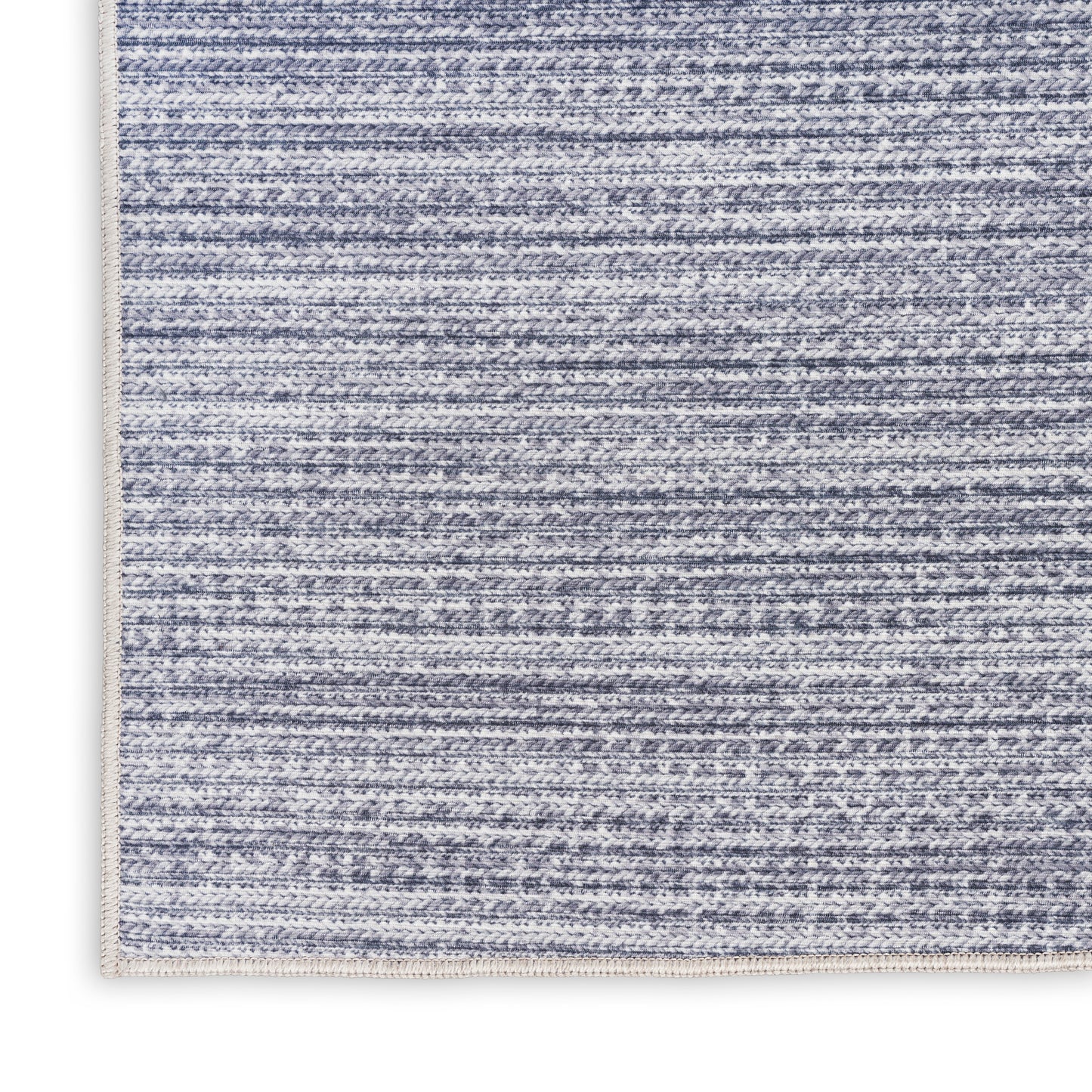 Nourison Nourison Washables 9'2" x 12' Grey Modern Indoor Rug
