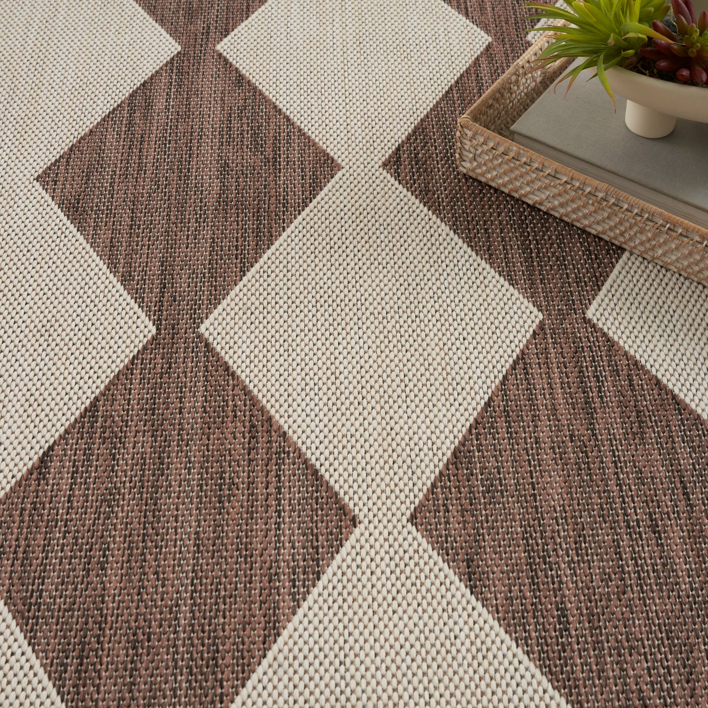 Nourison Positano 10' x 14' Natural Modern Rug