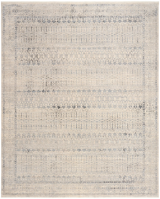 Nourison Sultana 7'10" x 10'2" Ivory Blue Vintage Indoor Rug