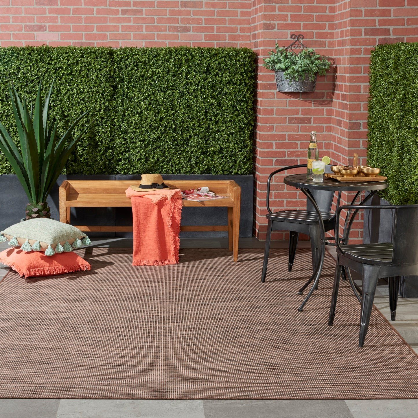 Nourison Positano 9' x 12' Natural Modern Rug