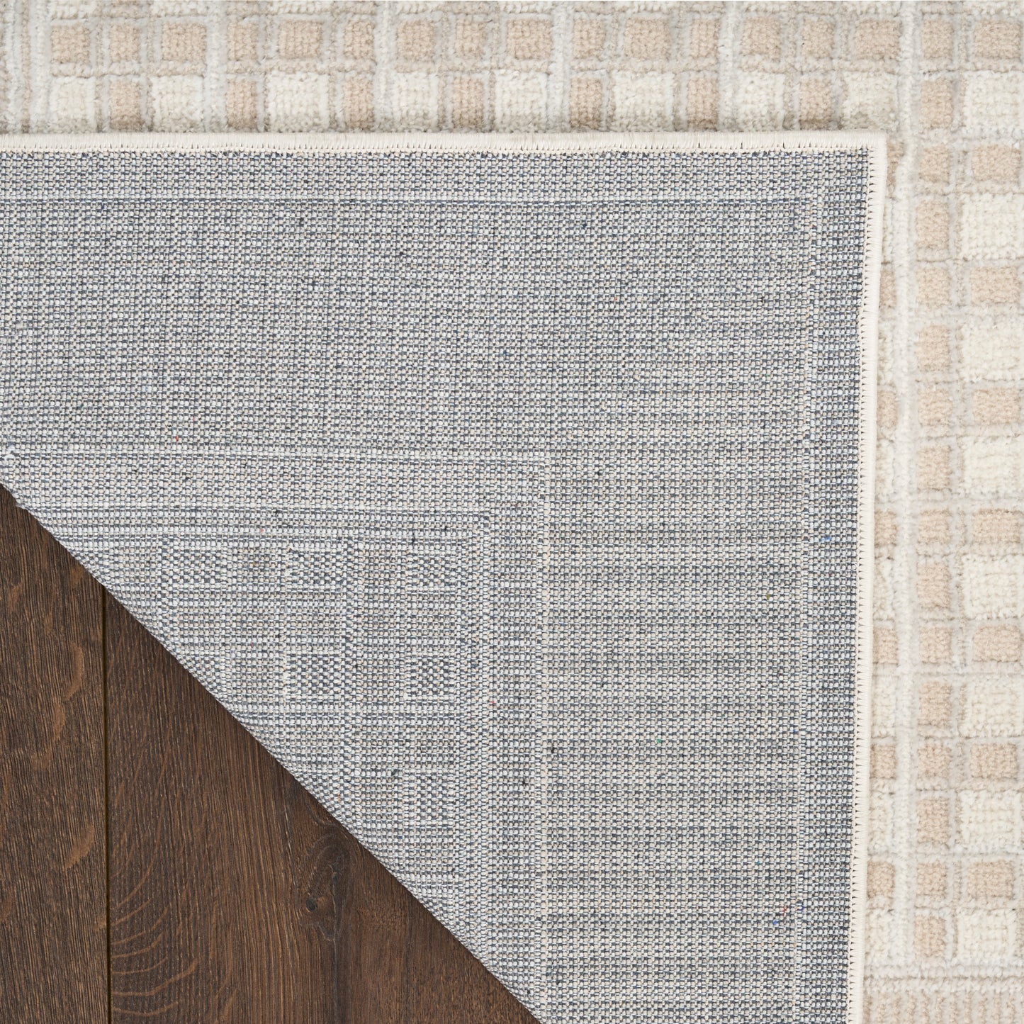 Nourison Nordic 4' x 6' Beige Modern Indoor Rug