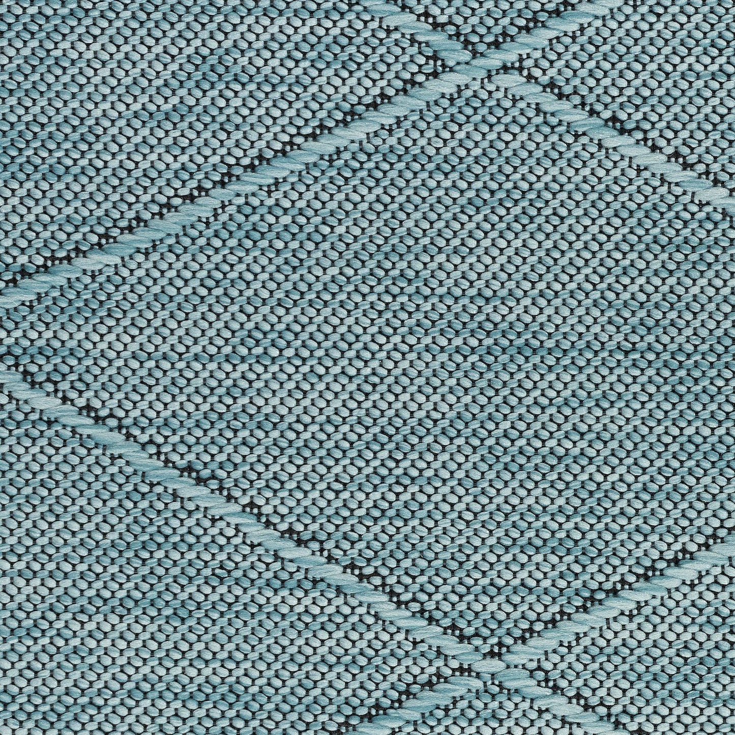 Nourison Washable Solutions 2'2" x 8' Aqua Modern Rug