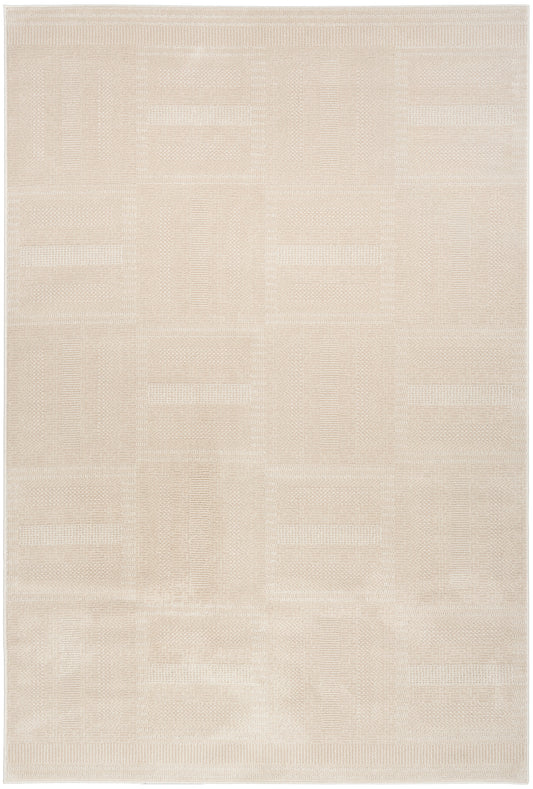 Nourison Nordic 5' x 7' Taupe Modern Indoor Rug