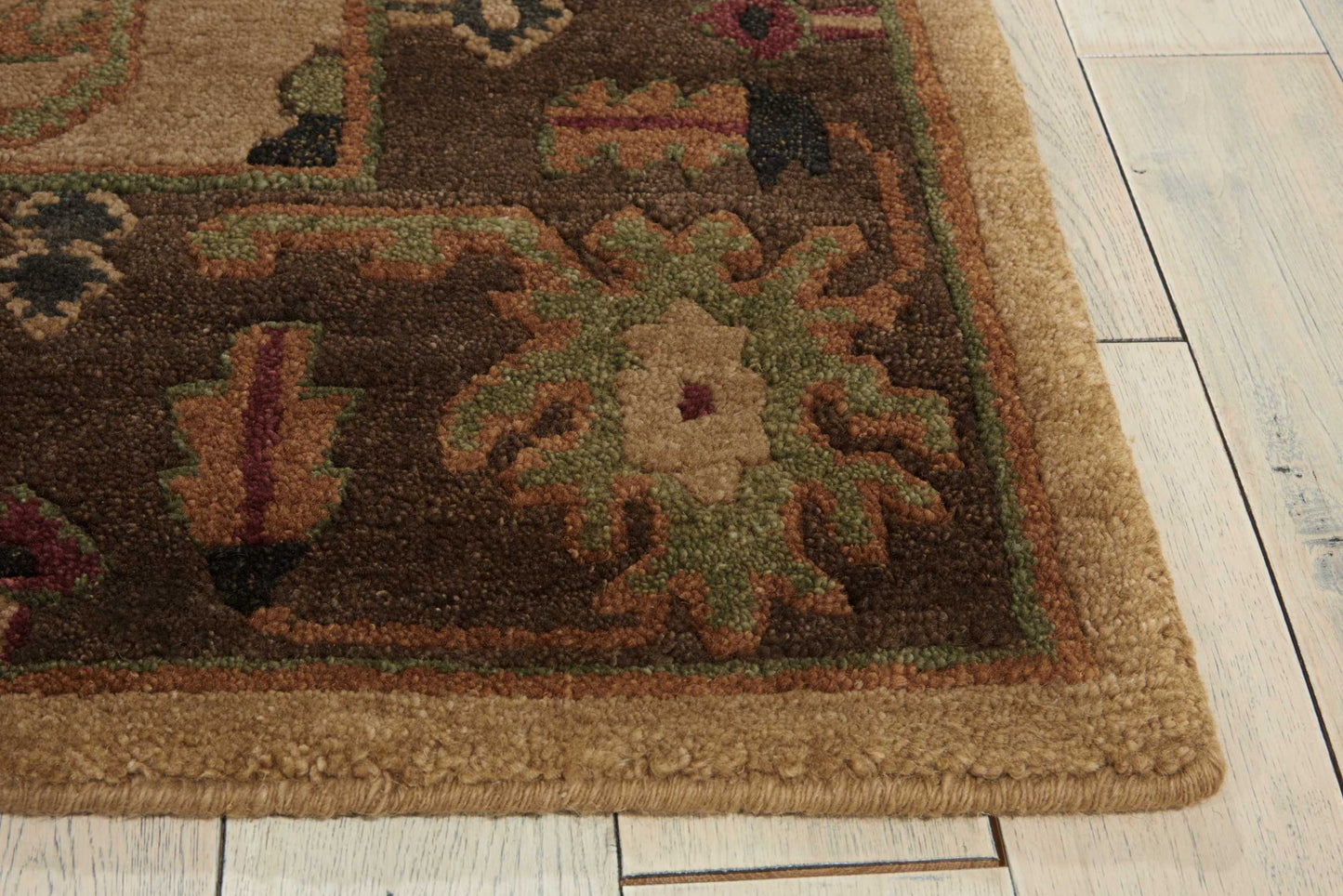 Nourison Tahoe 9'9" x 13'9" Beige Traditional Indoor Rug