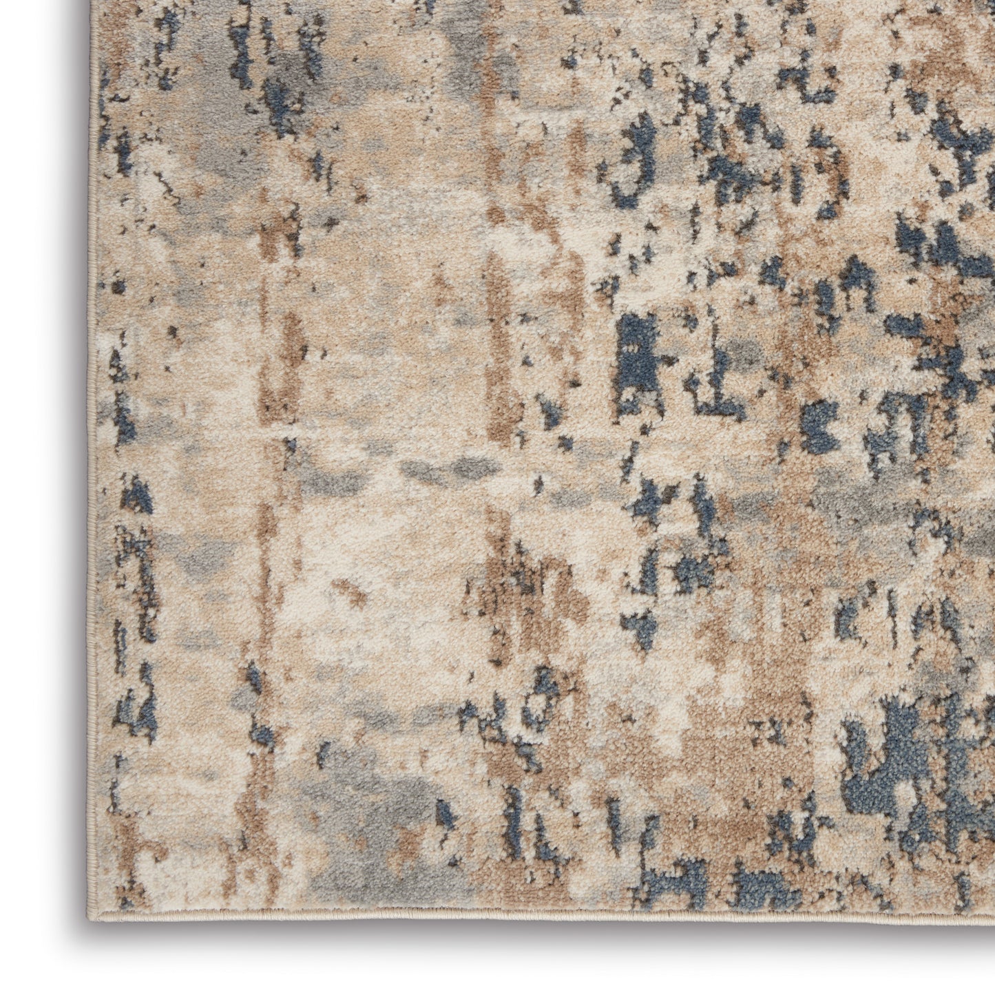Nourison Quarry 2'2" x 3'9" Beige Grey Modern Indoor Rug