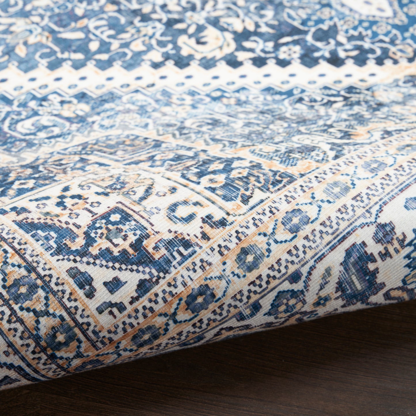 Nourison Vintage Home 5' x 7' Blue Bohemian Indoor Rug